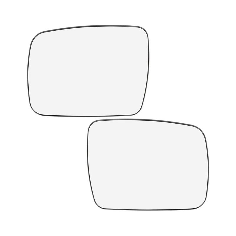 Yurefax for Land Rover, LR2 LR4 2010 2011 2012 2013 2014 Links Rechts Paar Spiegelglas Beheizt Mit Trägerplatte Seite Rückspiegel Glas Auto-Rückspiegelglas(1pair) von Yurefax