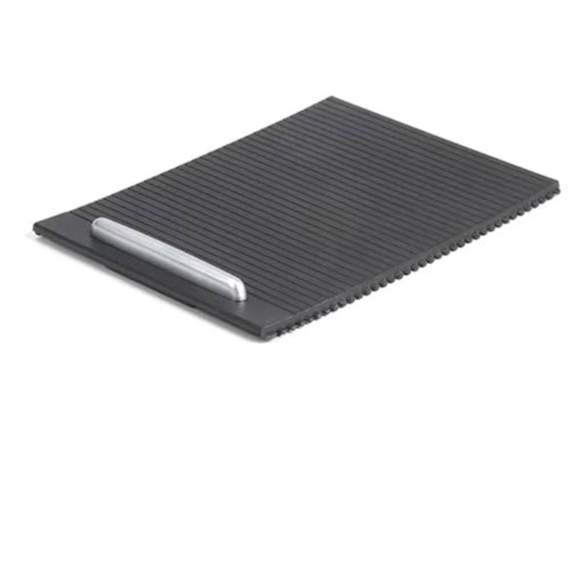 Yurefax for Magotan B6 B7, for Passat, CC Auto Mittelkonsole Schiebeläden Becherhalter Rollo Abdeckung Ersatz 3CD857503 Rollladen für die Mittelkonsole(Black) von Yurefax