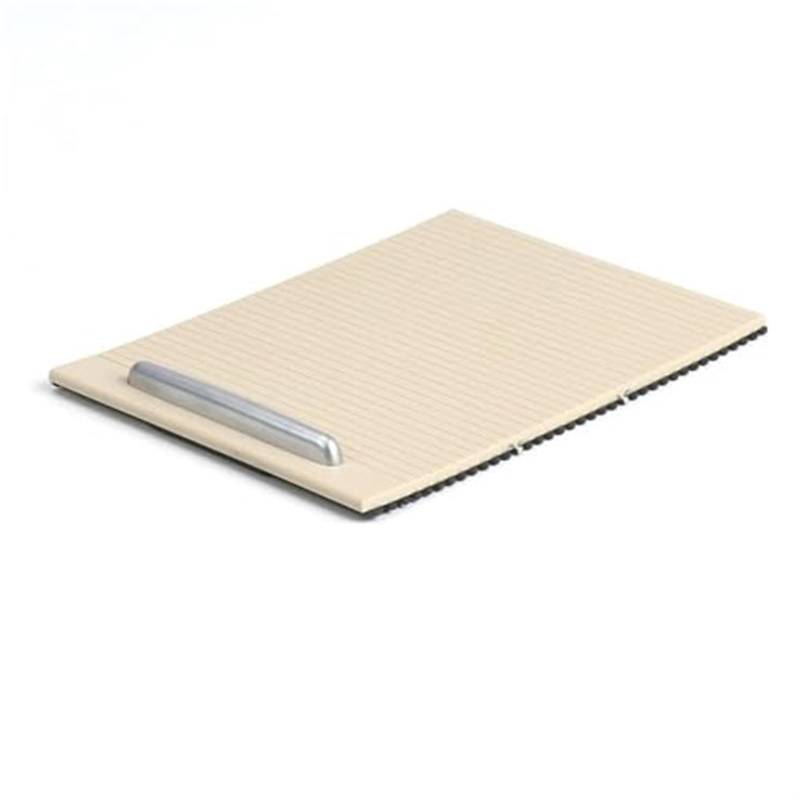 Yurefax for Magotan B6 B7, for Passat, CC Auto Mittelkonsole Schiebeläden Getränkehalter Rollo Abdeckung Ersatzrollo Rollladen für die Mittelkonsole(Light BEIGE) von Yurefax