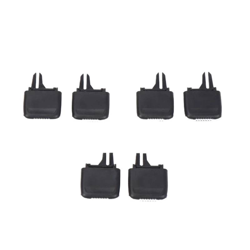 Yurefax for Porsche, for Cayenne, 2011-2016 Schnell zu installierendes CarFront Center A/C Klimaanlage Vent Outlet Tab Clip Reparaturset Lüftungsclip(Rear No.5 1pc) von Yurefax