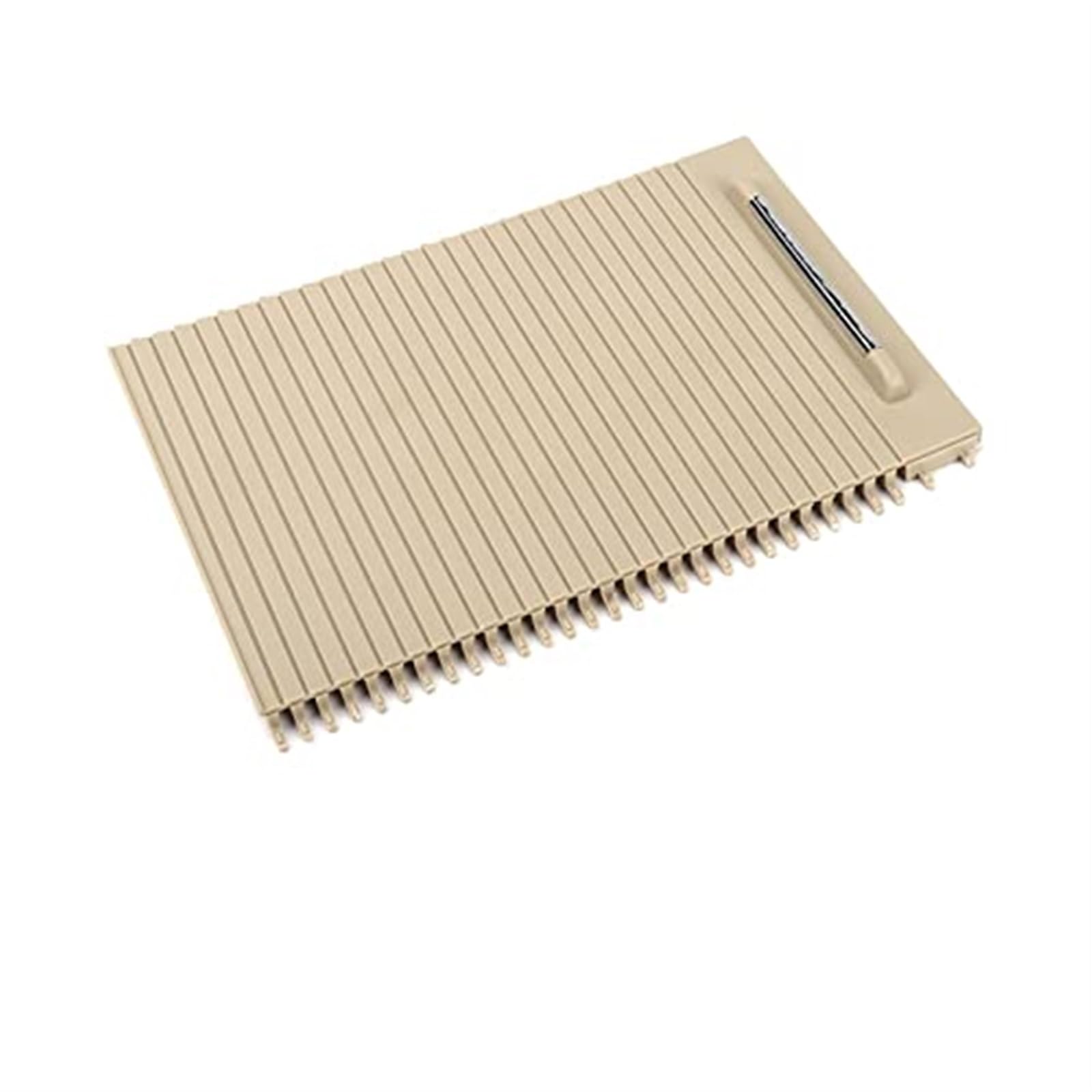 Yurefax for RE1 RE2 RE4 Autokonsole Armlehne Aufbewahrungsbox Schiebeläden Getränkehalter Rolloabdeckung for CRV 2007-2011 Rollladen für die Mittelkonsole(BEIGE) von Yurefax
