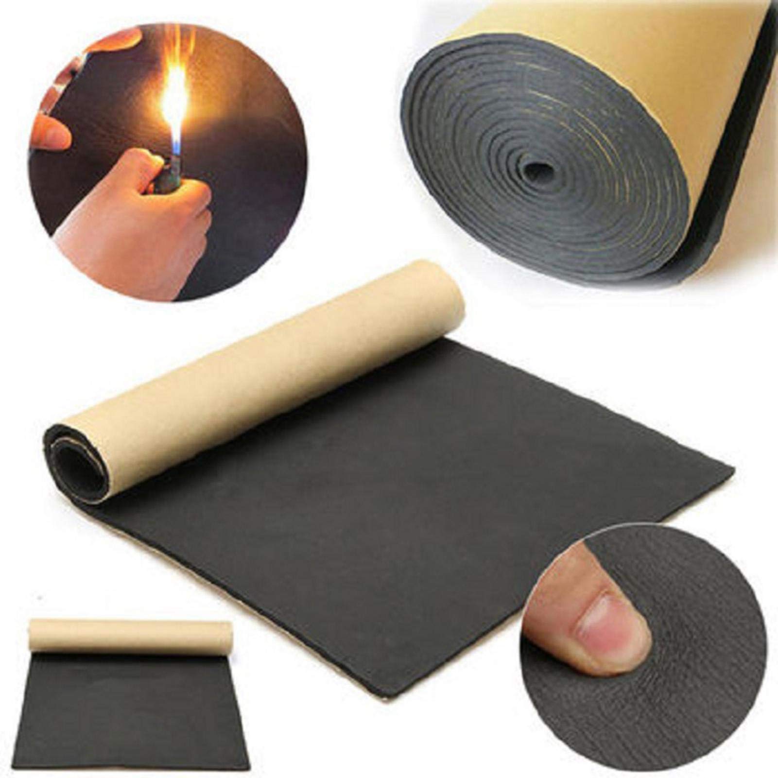 Yusheng Auto Selbstklebend Dämmmatte Dämpfung Auto Sound Deadening Dämpfung Matte Auto Dämmung Lärmschutz Schalldämmung Und Schallschutz 50 cm X 200 cm X 3mm Yusheng Auto Selbstklebend Dämmmatte Dämpfung Auto Sound Deadening Dämpfung Matte Auto Dämmung Lärmschutz Schalldämmung Und Schallschutz 50 cm X 200 cm X 3mm von Yusheng