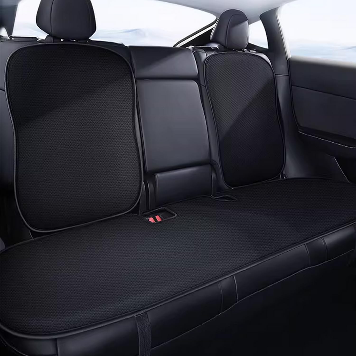 Ywooon Auto-Sitzbezug für Tesla Model S 2020–2024 2025, Atmungsaktiv, Weich und rutschfest – Komfort-Sitzkissen zum Fahren, Innenausstattung BlackIce, 3 STK Ywooon Auto-Sitzbezug für Tesla Model S 2020–2024 2025, Atmungsaktiv, Weich und rutschfest – Komfort-Sitzkissen zum Fahren, Innenausstattung BlackIce, 3 STK von Ywooon