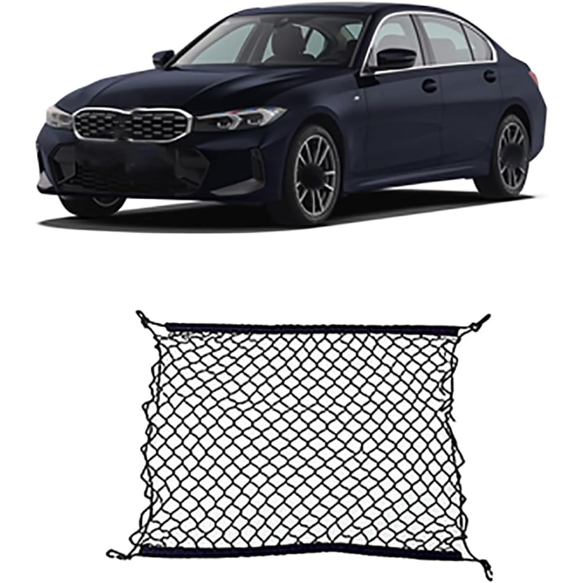 Auto Boot Trunk Net Fracht Organizer Für BMW 3 Series E90 E91 2004~2010,Kofferraum Mesh Net Cargo Trunk Organizer Auto eingebautes Zubehör Auto Boot Trunk Net Fracht Organizer Für BMW 3 Series E90 E91 2004~2010,Kofferraum Mesh Net Cargo Trunk Organizer Auto eingebautes Zubehör von Yyyyy6A