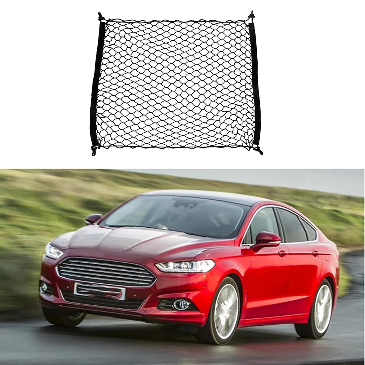 Auto Boot Trunk Net Fracht Organizer Für Ford Mondeo Fusion MK5 2014~2022,Kofferraum Mesh Net Cargo Trunk Organizer Auto eingebautes Zubehör Auto Boot Trunk Net Fracht Organizer Für Ford Mondeo Fusion MK5 2014~2022,Kofferraum Mesh Net Cargo Trunk Organizer Auto eingebautes Zubehör von Yyyyy6A