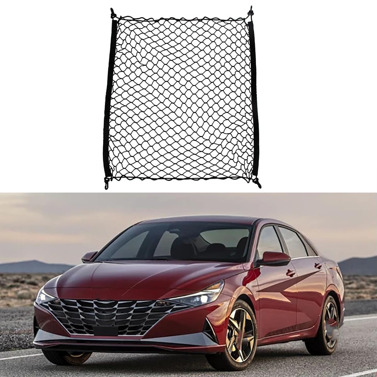 Auto Boot Trunk Net Fracht Organizer Für Hyundai Elantra CN7 2021 2022 2023,Kofferraum Mesh Net Cargo Trunk Organizer Auto eingebautes Zubehör Auto Boot Trunk Net Fracht Organizer Für Hyundai Elantra CN7 2021 2022 2023,Kofferraum Mesh Net Cargo Trunk Organizer Auto eingebautes Zubehör von Yyyyy6A