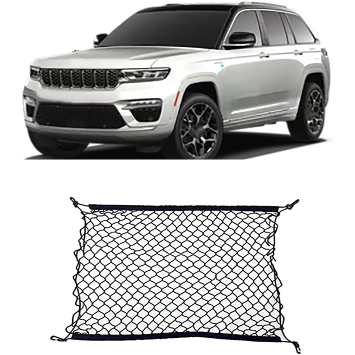 Auto Boot Trunk Net Fracht Organizer Für Jeep Grand Cherokee 1993~2023 WL WK2 Wk WJ 2021 2012 2010 2004 1999,Kofferraum Mesh Net Cargo Trunk Organizer Auto eingebautes Zubehör Auto Boot Trunk Net Fracht Organizer Für Jeep Grand Cherokee 1993~2023 WL WK2 Wk WJ 2021 2012 2010 2004 1999,Kofferraum Mesh Net Cargo Trunk Organizer Auto eingebautes Zubehör von Yyyyy6A