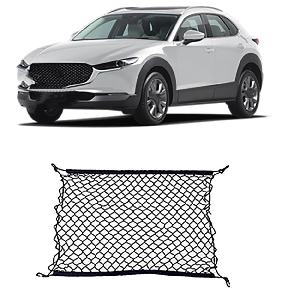 Auto Boot Trunk Net Fracht Organizer Für Mazda CX-30 CX30 CX 30 2022 2019~2023,Kofferraum Mesh Net Cargo Trunk Organizer Auto eingebautes Zubehör Auto Boot Trunk Net Fracht Organizer Für Mazda CX-30 CX30 CX 30 2022 2019~2023,Kofferraum Mesh Net Cargo Trunk Organizer Auto eingebautes Zubehör von Yyyyy6A