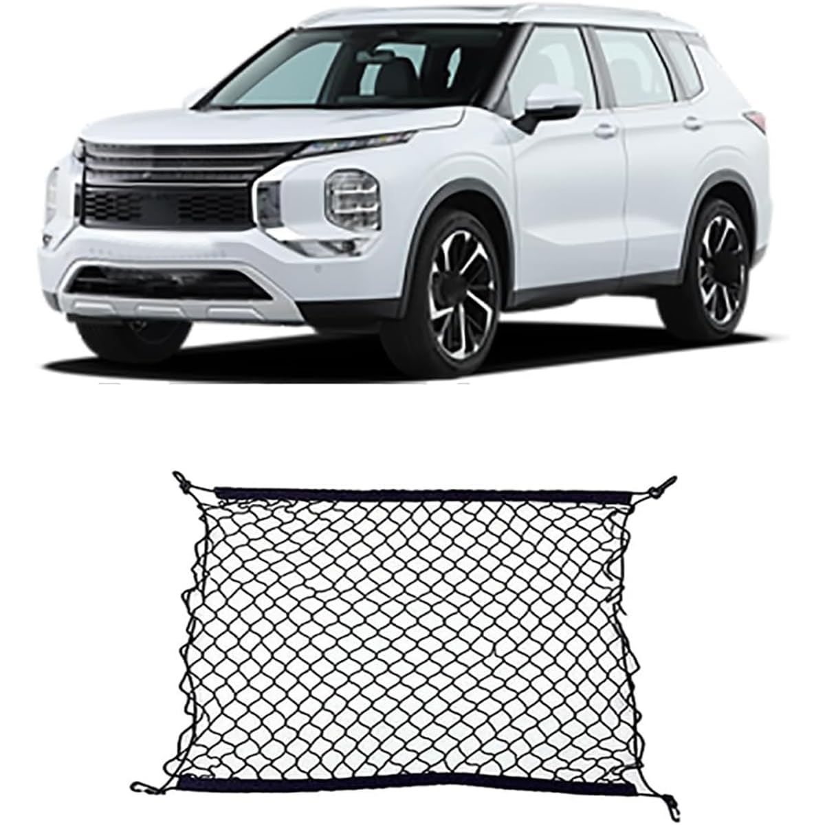 Auto Boot Trunk Net Fracht Organizer Für Mitsubishi Outlander 2 LS CW ZG ZH 2007~2013,Kofferraum Mesh Net Cargo Trunk Organizer Auto eingebautes Zubehör Auto Boot Trunk Net Fracht Organizer Für Mitsubishi Outlander 2 LS CW ZG ZH 2007~2013,Kofferraum Mesh Net Cargo Trunk Organizer Auto eingebautes Zubehör von Yyyyy6A
