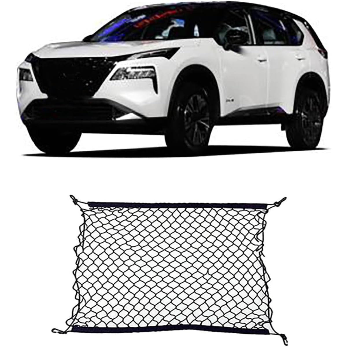 Auto Boot Trunk Net Fracht Organizer Für Nissan X-Trail T32 XTRAIL Rogue 2014~2020,Kofferraum Mesh Net Cargo Trunk Organizer Auto eingebautes Zubehör Auto Boot Trunk Net Fracht Organizer Für Nissan X-Trail T32 XTRAIL Rogue 2014~2020,Kofferraum Mesh Net Cargo Trunk Organizer Auto eingebautes Zubehör von Yyyyy6A