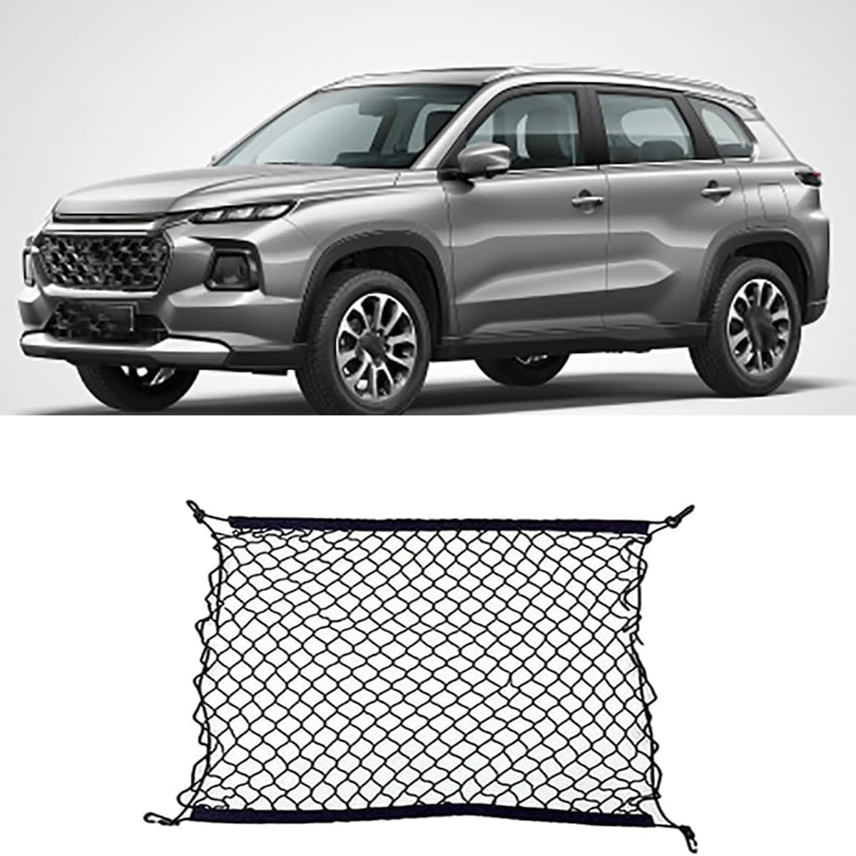 Auto Boot Trunk Net Fracht Organizer Für Suzuki Vitara Escudo LY 2016 2019 IV 4 2015~2023,Kofferraum Mesh Net Cargo Trunk Organizer Auto eingebautes Zubehör Auto Boot Trunk Net Fracht Organizer Für Suzuki Vitara Escudo LY 2016 2019 IV 4 2015~2023,Kofferraum Mesh Net Cargo Trunk Organizer Auto eingebautes Zubehör von Yyyyy6A