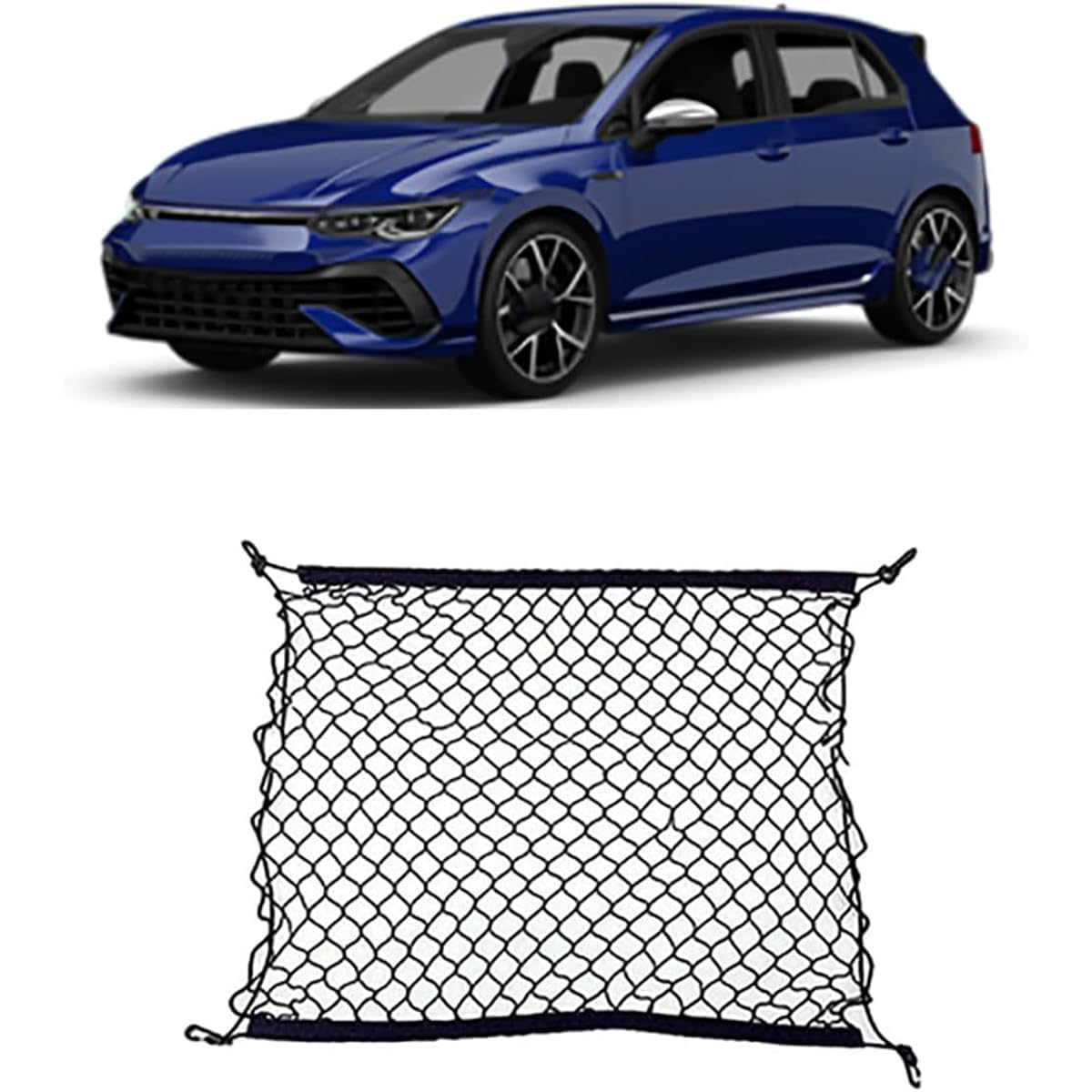 Auto Boot Trunk Net Fracht Organizer Für VW Golf 7 Mk7 2015~2021 GTE GTD GTI E-Golf 2019 2017 2016,Kofferraum Mesh Net Cargo Trunk Organizer Auto eingebautes Zubehör Auto Boot Trunk Net Fracht Organizer Für VW Golf 7 Mk7 2015~2021 GTE GTD GTI E-Golf 2019 2017 2016,Kofferraum Mesh Net Cargo Trunk Organizer Auto eingebautes Zubehör von Yyyyy6A