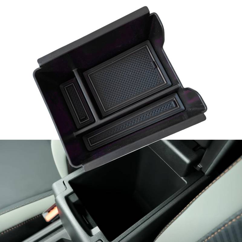 Z.MYUKI】Bigster Mittelkonsole Ablagefach für Dacia Bigster 2025 2026 Zubehör Armlehne Aufbewahrungsbox Organizer (Schwarz) von Z.MYUKI