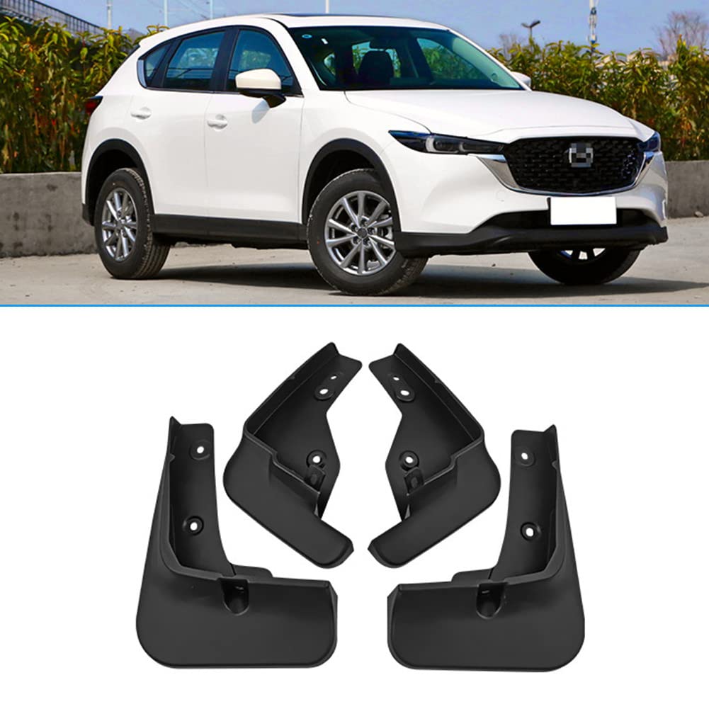 【Z.MYUKI】 CX-5 KF Schmutzfänger Guards Zubehör Original Innenraum für Mazda CX5 2017-2020 4 Stück von Z.MYUKI