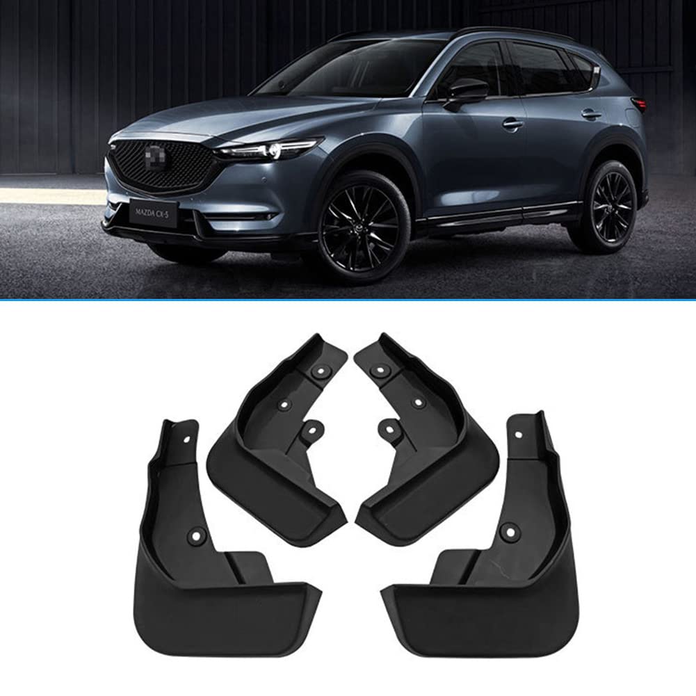 【Z.MYUKI】CX-5 Schmutzfänger Guards Zubehör Original innenraum für Mazda CX5 KF 2021 4 Stück von Z.MYUKI