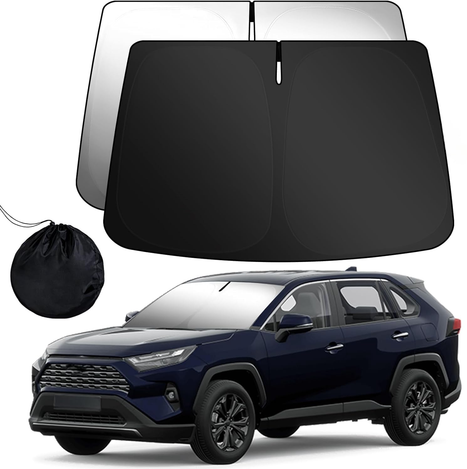 【Z.MYUKI】 bZ4X Auto Sonnenschutz Windschutzscheibe kompatibel mit Toyota bZ4X 2022-2024 2025 Zubehör Sonnenblende Frontscheibe 【Z.MYUKI】 bZ4X Auto Sonnenschutz Windschutzscheibe kompatibel mit Toyota bZ4X 2022-2024 2025 Zubehör Sonnenblende Frontscheibe von Z.MYUKI