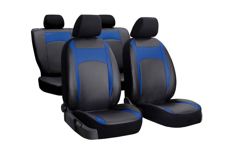Autositzbezüge Stitzbezüge geeignet für Peugeot 2008 - Sitzbezüge Universell - Blau von Z4L