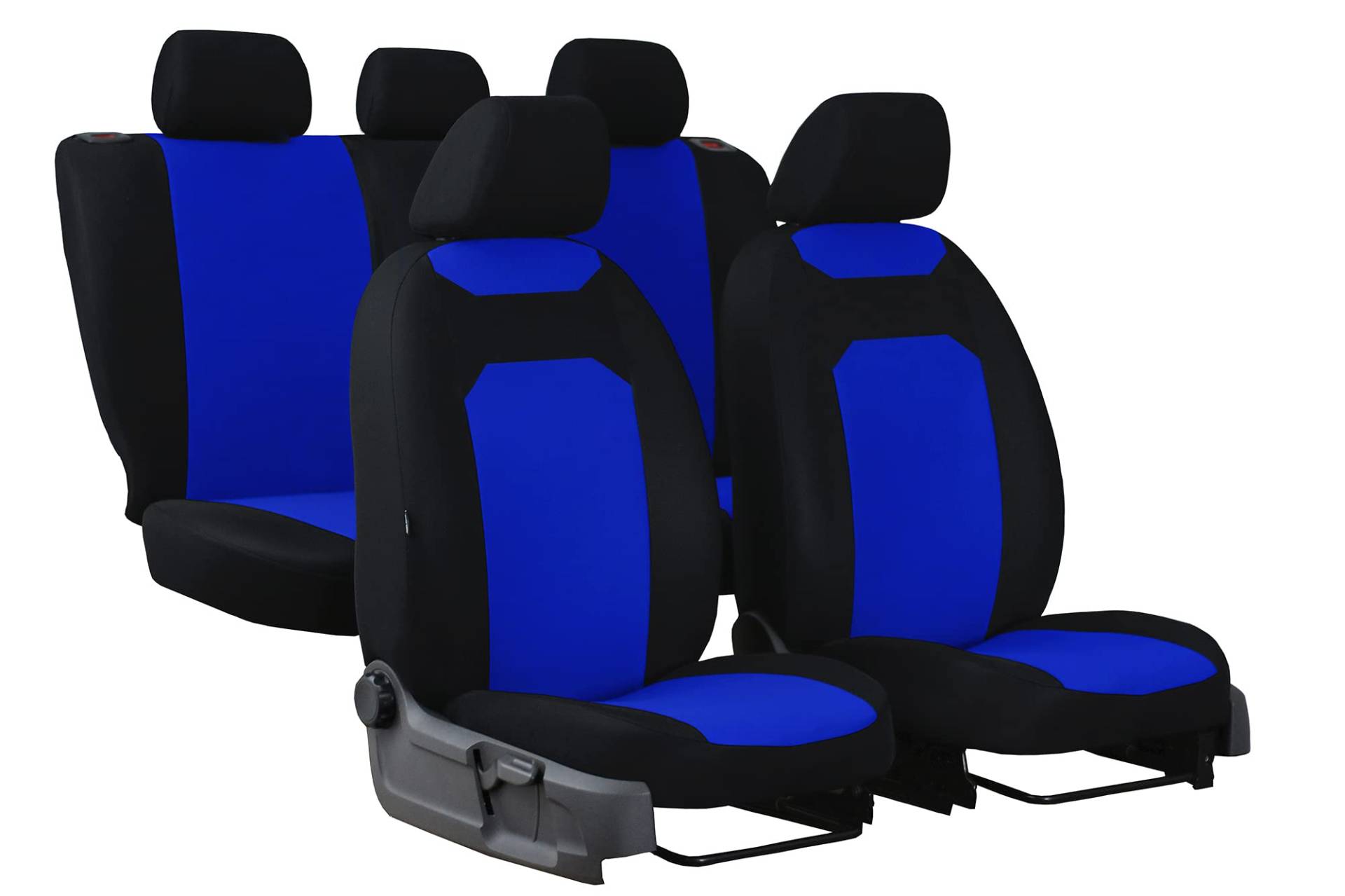 Z4L Autositzbezüge Stitzbezüge geeignet für Dacia Dokker - Sitzbezüge Universell - Blau von Z4L