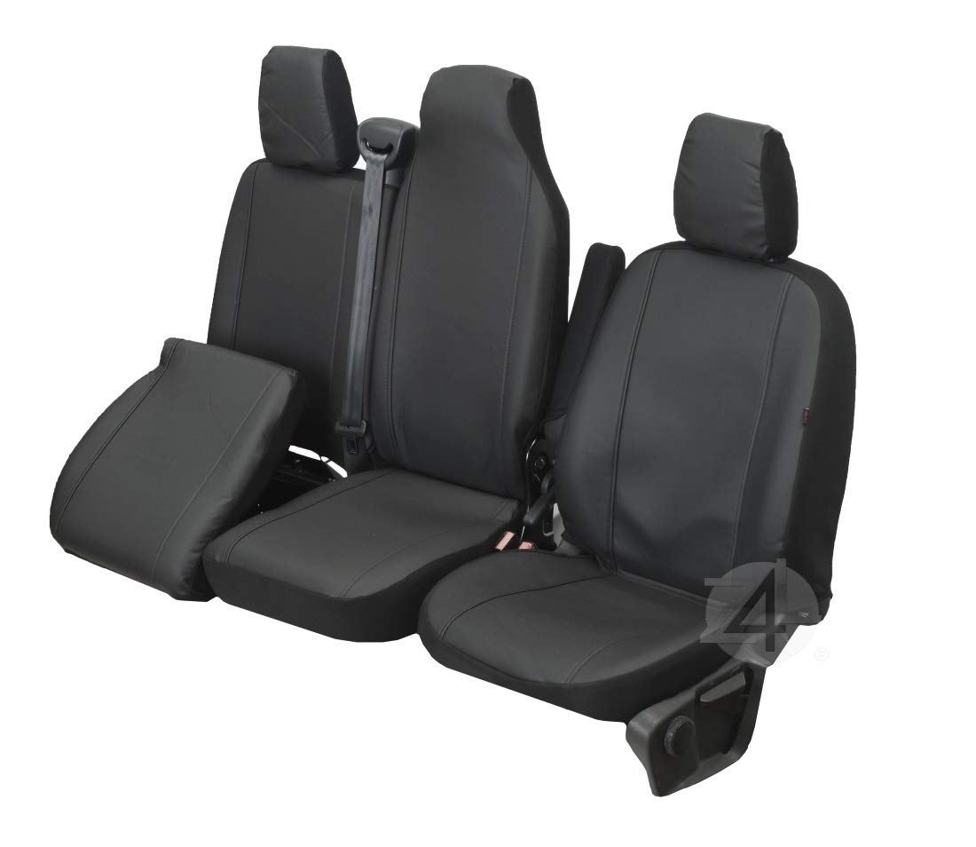 Passgenaue Kunstleder Sitzbezüge VIP ideal angepasst 1+2 (3-Sitzer) Fahrzeugspezifisch Kunstleder | 4D-Z4L-DV-VIP-TC3M-11FT-29 von Z4L