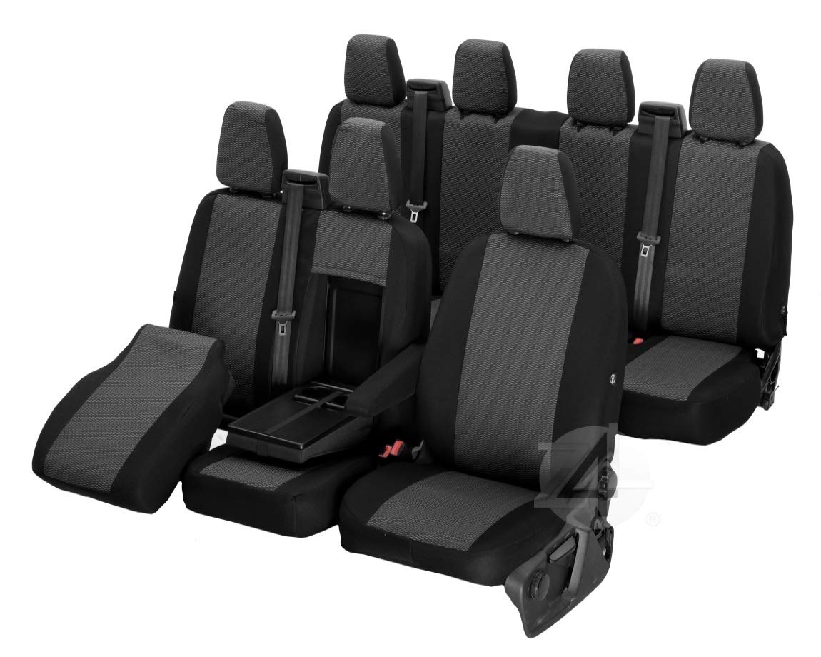 Passgenaue Sitzbezüge Hero ideal angepasst 7-Sitzer Fahrzeugspezifisch Polstermaterial | 4D-Z4L-DV-FT7M-14-67 Passgenaue Sitzbezüge Hero ideal angepasst 7-Sitzer Fahrzeugspezifisch Polstermaterial | 4D-Z4L-DV-FT7M-14-67 von Z4L