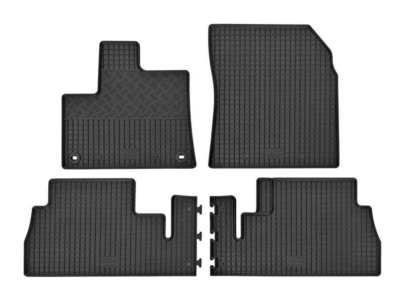 Premium Gummi Fußmatten geeignet für Citroen Berlingo III ab 2019-5 Sitze - Perfekte Passform und Schutz für Ihren Fahrzeugboden von Z4L
