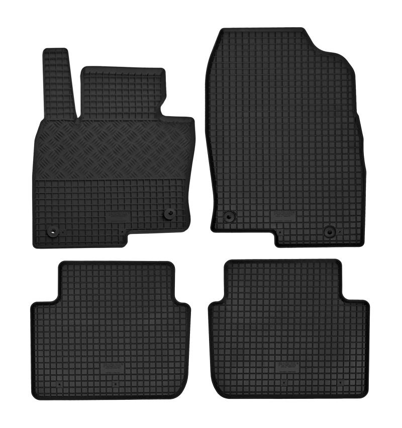 Premium Gummi Fußmatten geeignet für Mazda CX-5 ab 2017 - Perfekte Passform und Schutz für Ihren Fahrzeugboden von Z4L