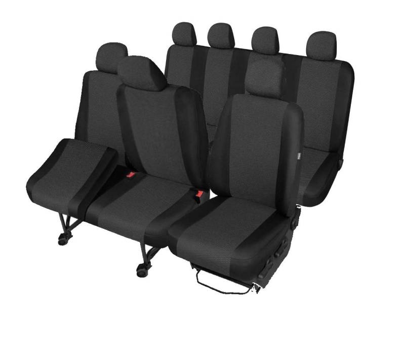 Sitzbezüge Hero Passgenau geeignet für VW Crafter ab 2017-7 Sitze von Z4L