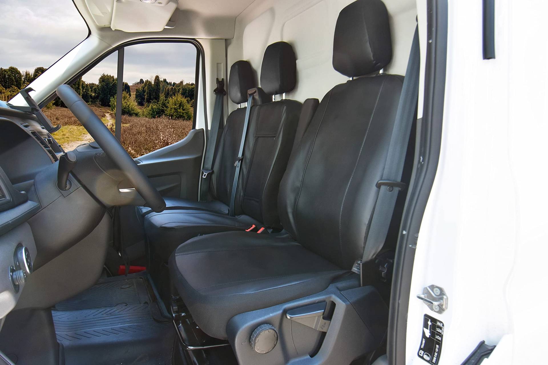 Sitzbezüge passgenau Meister geeignet für Ford Transit ab 2014 /-20 - Kunstleder Schonbezüge von Z4L