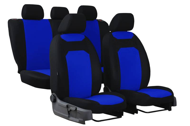 Z4L Autositzbezüge Stitzbezüge geeignet für Renault Kadjar - Sitzbezüge Universell - Blau von Z4L