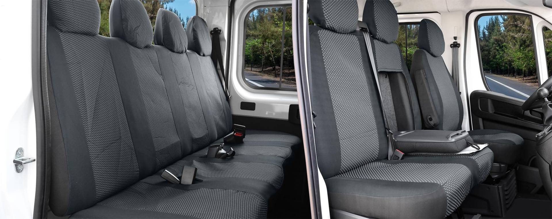 Z4L Maßgefertigte Sitzbezüge geeignet für Ducato ab 2006/2014 / 2022 - LUX - 7 Sitzer Z4L Maßgefertigte Sitzbezüge geeignet für Ducato ab 2006/2014 / 2022 - LUX - 7 Sitzer von Z4L