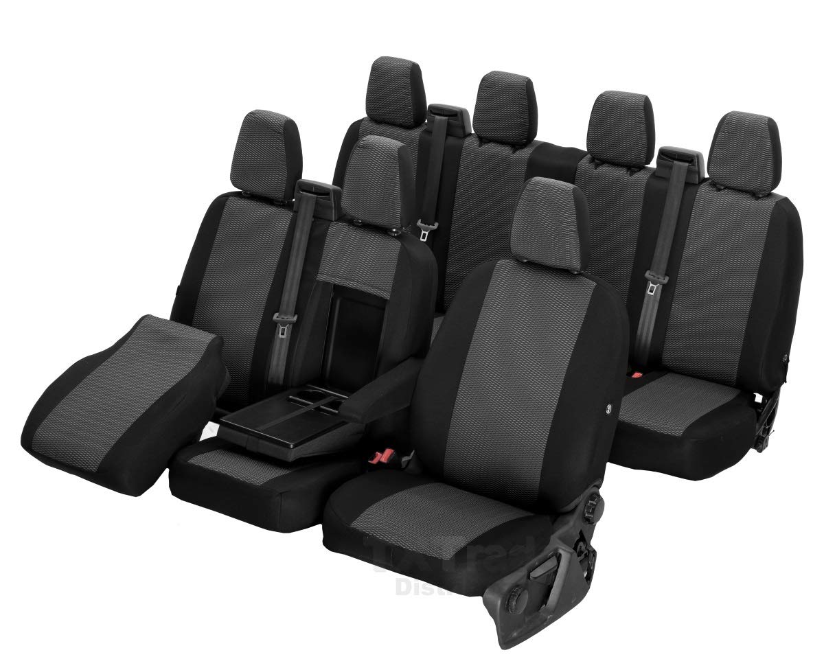 Sitzbezüge Hero Passgenau geeignet für Iveco Daily ab 2014-7 Sitzer - ideal angepasst Stoffbezüge von Z4L