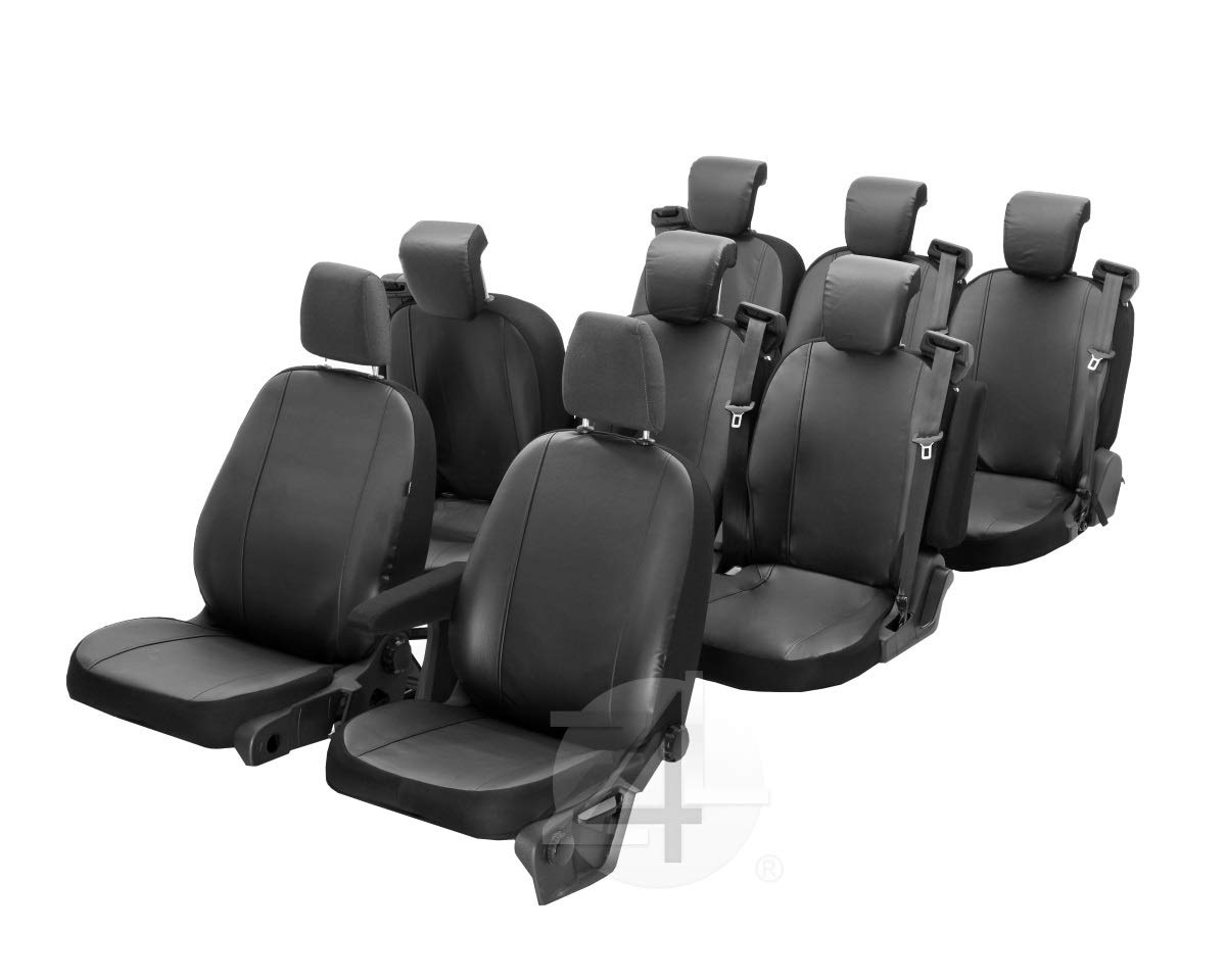 Z4L Sitzbezüge VIP Passgenau geeignet für Ford TOURNEO Custom ab 2012-8 Sitze von Z4L