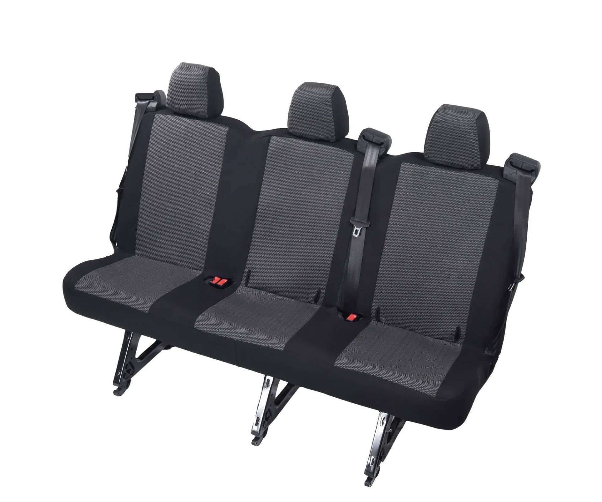 Z4L Sitzbezüge für Transit ab 2014 / ab 2020-3 Sitzer - Polyester Schwarz, Grau, LUX - Passgenau Z4L Sitzbezüge für Transit ab 2014 / ab 2020-3 Sitzer - Polyester Schwarz, Grau, LUX - Passgenau von Z4L