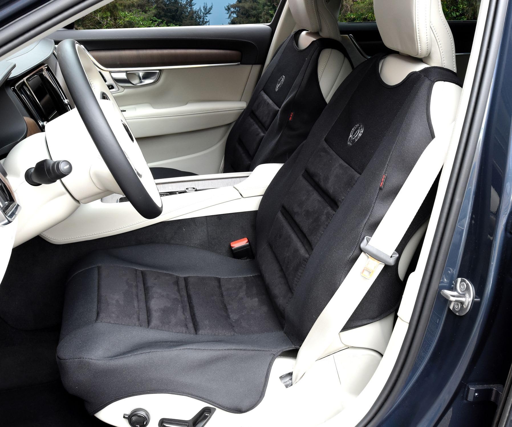 Z4L Universelle Sitzbezüge geeignet für Mazda 3 - Autositzschoner Serie - Ergo-PAN, Polyester, Schwarz von Z4L