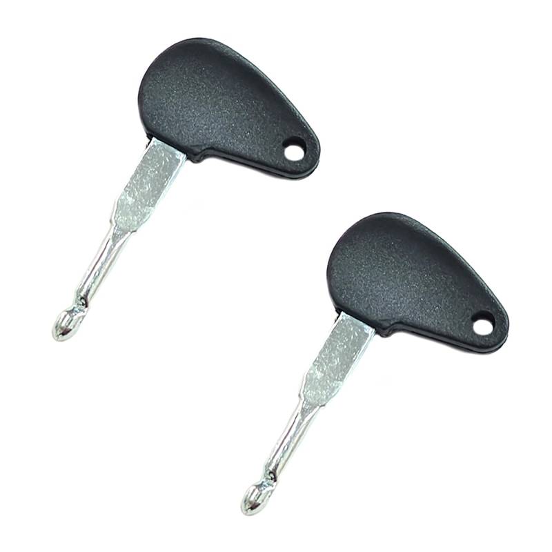 ZAHD 2 PCS Trecker Schlüssel Ersatz Zündschlüssel Retro traktor zündschlüssel mit Universell Baumaschinen Schlüssel Set pour Zündschloss Traktor für den Einsatz als für Bosch Schlüssel Traktor (2) von ZAHD