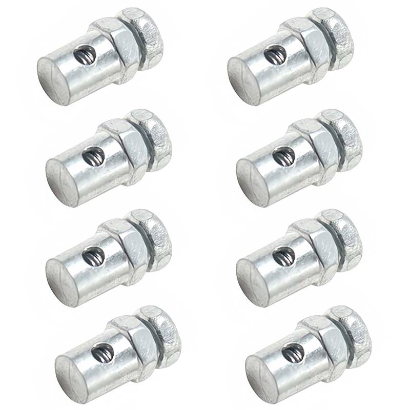ZAHD 8 PCS gaszug nippel schraubnippel für motorrad Brake Cable End für Go Karts Motorräder Gaszug Nippel Schraubnippel für Motorrad Enden Brake Cable End für Go Karts Motorräder (8) von ZAHD