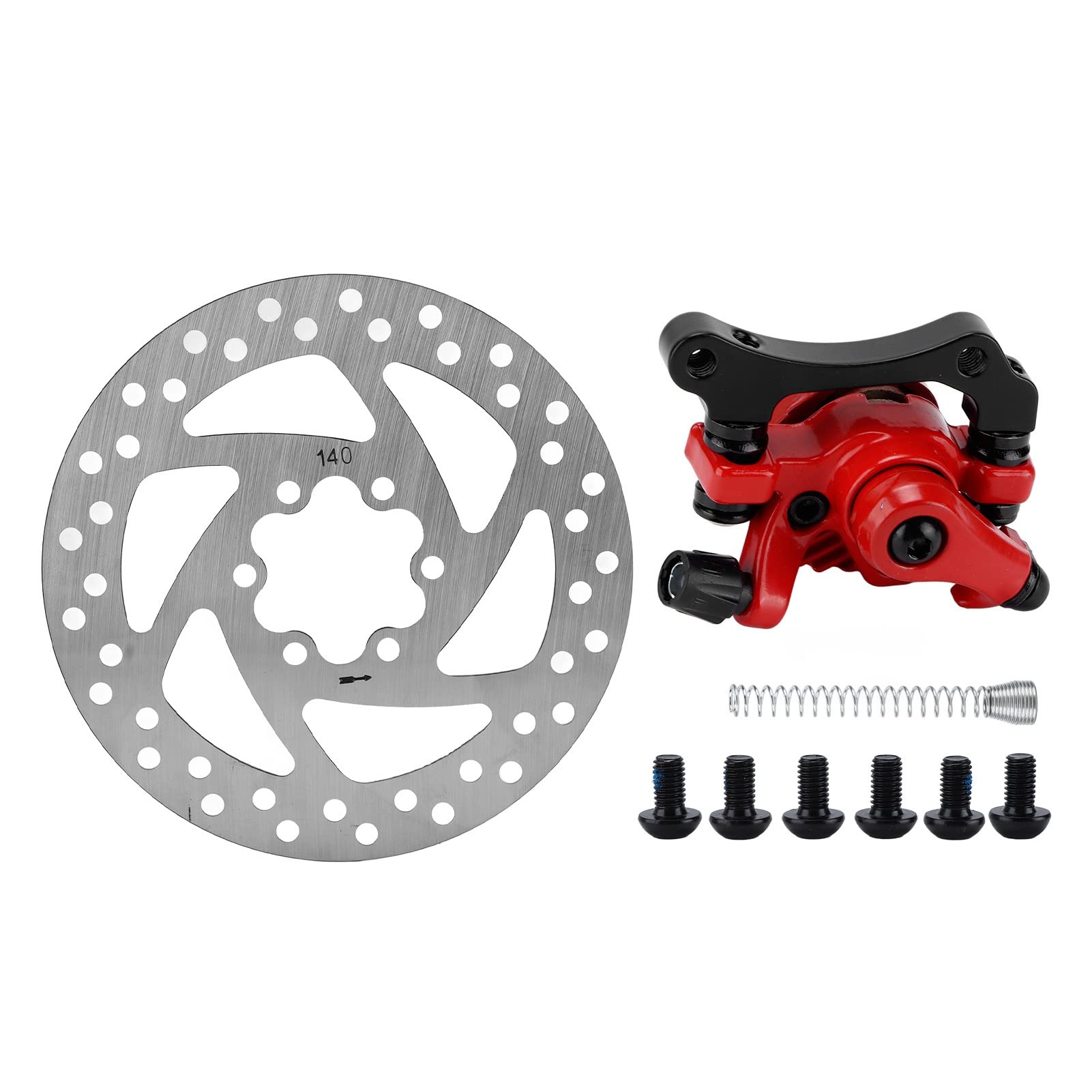 Bremsssattel, 140 Mm Bremsscheiben -Bremssattel Kit Elektrischer Roller Bremssattel 140 Mm Bremsscheibencrem Kit 6 Loch Aluminiumlegierscheiben -Scheibe Bremse für Elektroroller Bremsssattel, 140 Mm Bremsscheiben -Bremssattel Kit Elektrischer Roller Bremssattel 140 Mm Bremsscheibencrem Kit 6 Loch Aluminiumlegierscheiben -Scheibe Bremse für Elektroroller von ZAICOLER