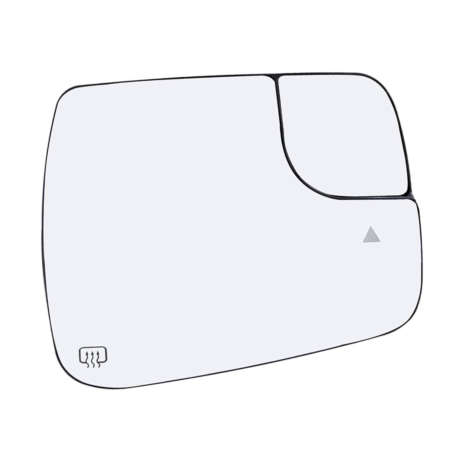 Spiegelglas 1PCS Ersatz für Dodge für Ram 1500 2019 2020 2021 Spiegel Links/Rechts Seite Auto Glas Beheizte rückspiegel Glas 68402128AA Spiegelglas Beheizbar (Farbe : Right Side) von ZALTAS