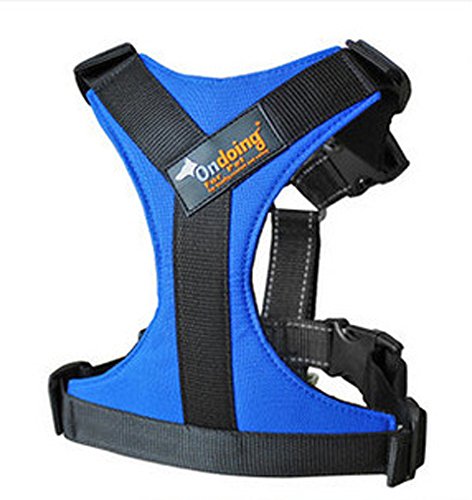 ZAMAC Durable Hunde Harness Weste, Pet Harness Weste gepolstert mit Hund führt Ring, vier Größen geeignet für große / mittlere / kleine Hundegeschirr von ZAMAC