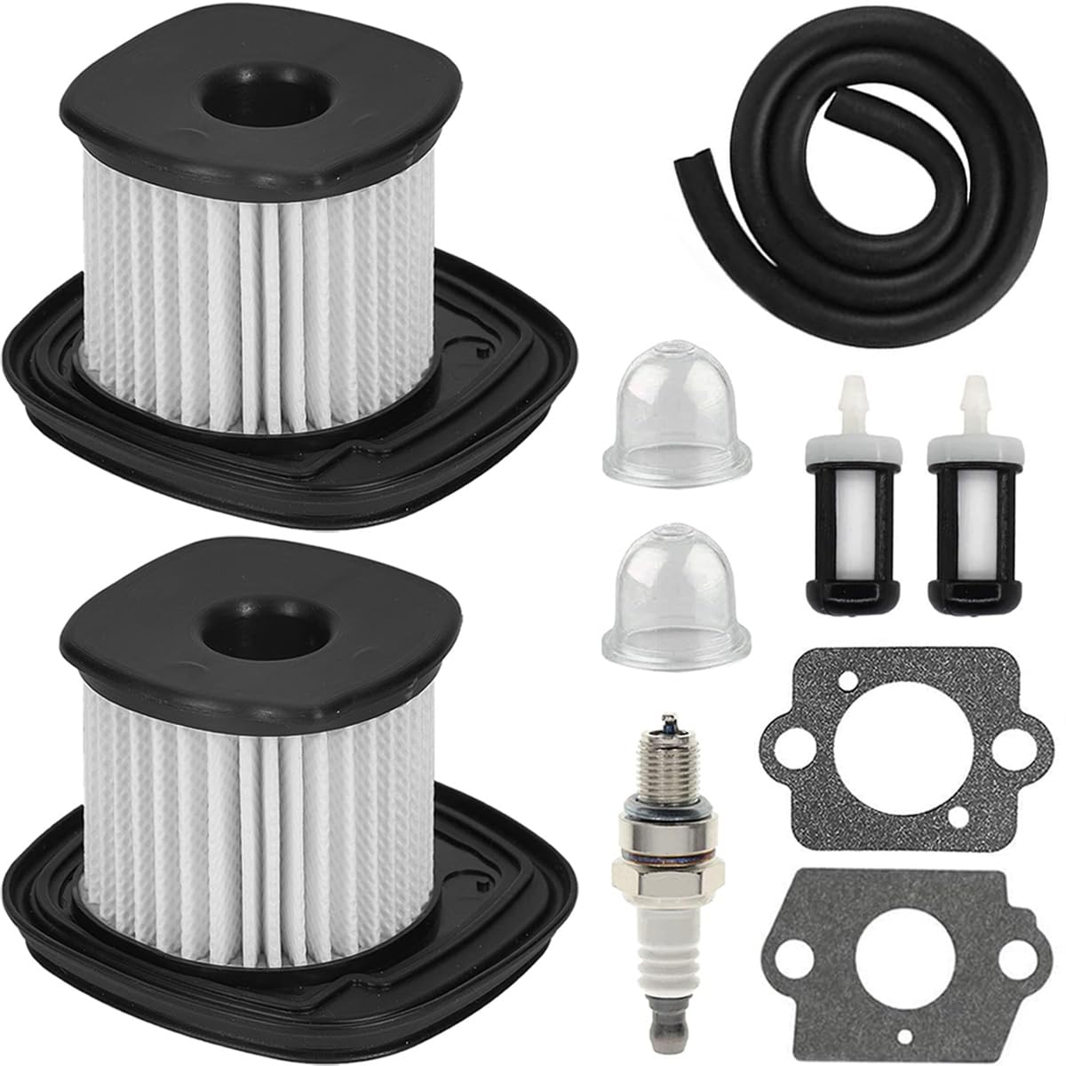 ZAMDOE 2 Stück BG86C Luftfilter Ersatz für Stihl BG86 BG86C SH86 SH86C Gebläse HD2 Luftfilter 4241 140 4400, 4241 140 4404, mit Zündkerze, Kraftstofffilter, Kraftstoffleitung ZAMDOE 2 Stück BG86C Luftfilter Ersatz für Stihl BG86 BG86C SH86 SH86C Gebläse HD2 Luftfilter 4241 140 4400, 4241 140 4404, mit Zündkerze, Kraftstofffilter, Kraftstoffleitung von ZAMDOE