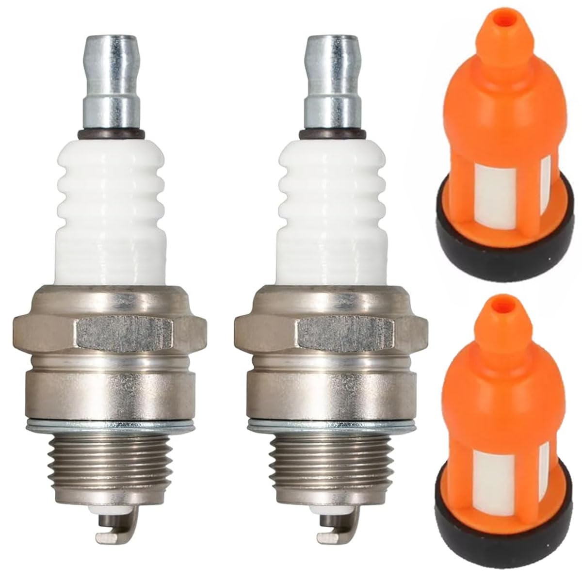 ZAMDOE L7RTC Zündkerzen-Kraftstofffilter-Servicekit Kompatibel für Stihl 020 024 026 064 066 084 MS200 Kettensäge, Ersatz für NGK 6703 BPMR7A, für Champion 859/RCJ7Y 863/RCJ8Y ZAMDOE L7RTC Zündkerzen-Kraftstofffilter-Servicekit Kompatibel für Stihl 020 024 026 064 066 084 MS200 Kettensäge, Ersatz für NGK 6703 BPMR7A, für Champion 859/RCJ7Y 863/RCJ8Y von ZAMDOE