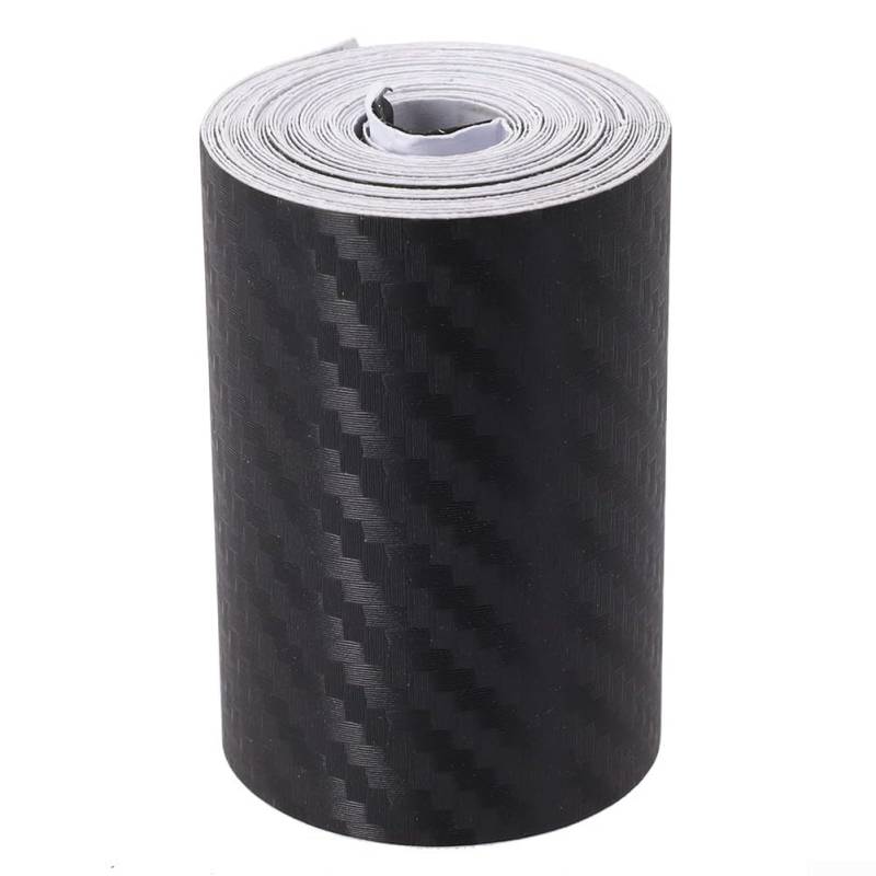 Wasserabweisendes Klebeband für Autotürschweller, mit stilvoller Kohlefaser-Optik (5 cm x 3 m) von ZAMETTER