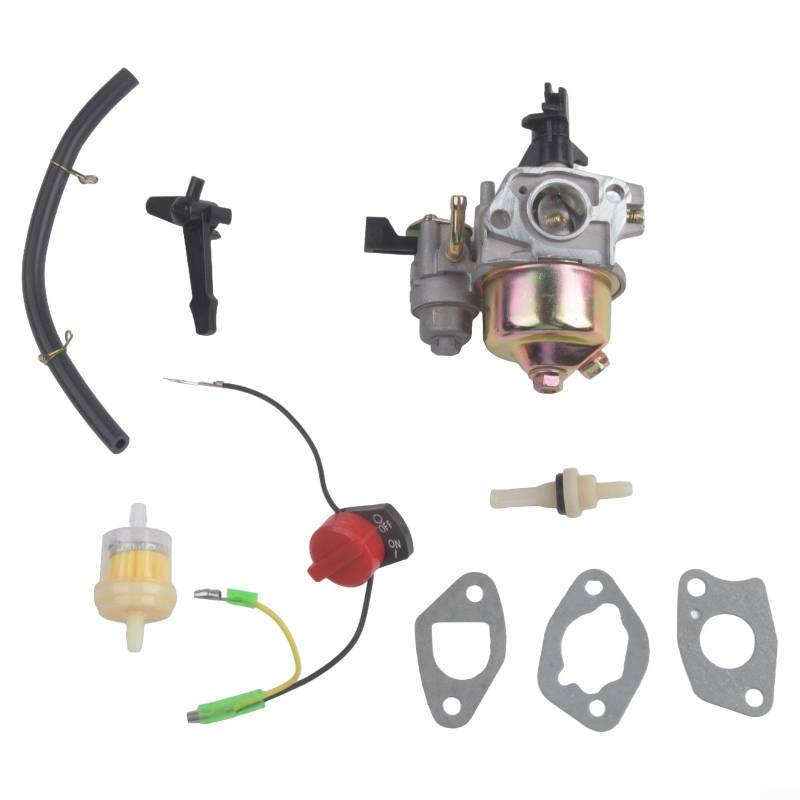 ZAMETTER 212CC Motorvergaser-Set, Ersatz für 160 168F 16100-ZH8-W51 16100-ZLO-W5116100-ZE1-814 von ZAMETTER