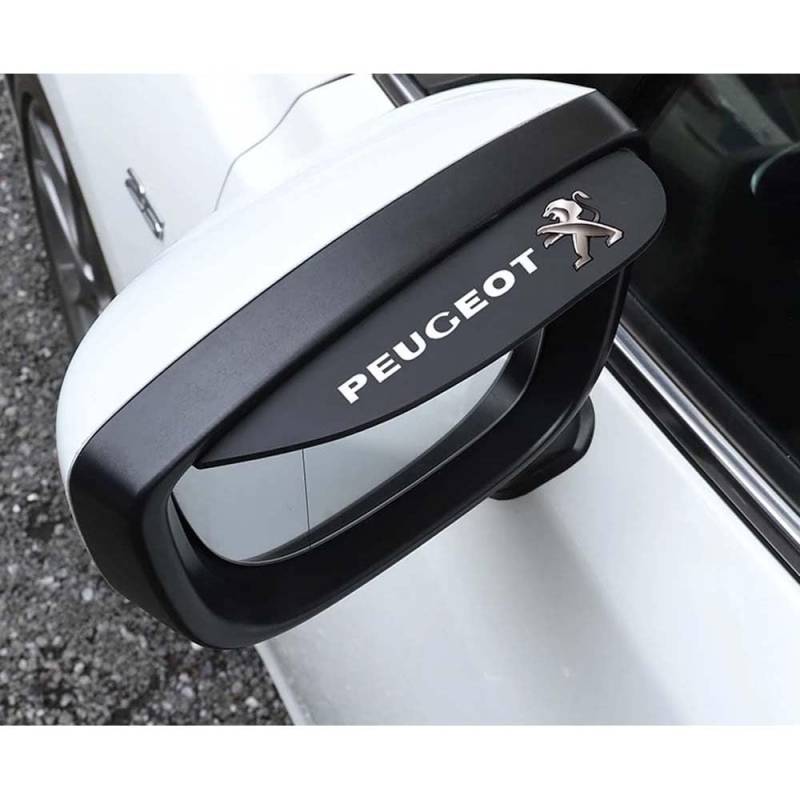 Auto-Rückspiegel-Regenschutz, für Peugeot 508 SW GT Line 2019-2023 Rückspiegel Sonnenschutz Regenschutz Universal Seitenspiegel Regenschutz von ZAMOUX