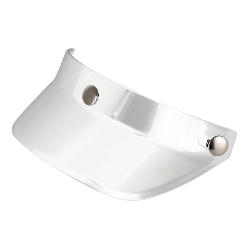 ZANGWAGRU 3 Snap Button Helm Visier Universeller Windschutz Windschutzmotorräder Zubehör Für Offene Gesichtsmotorräder Helm von ZANGWAGRU