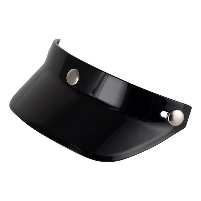 ZANGWAGRU 3 Snap Button Helm Visier Universeller Windschutz Windschutzmotorräder Zubehör Für Offene Gesichtsmotorräder Helm von ZANGWAGRU