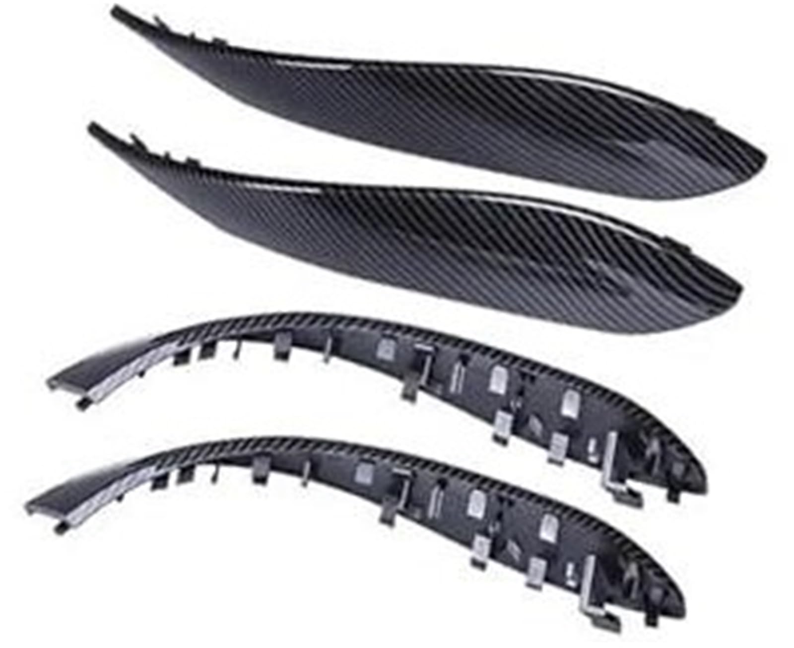 ZAPYVET, for, 3er 4er F30 F80 F31 F32 F33 F34 F35 F36 Zubehör Autotür-Innengriff Innengriffabdeckung ersetzen Auto-Innentürgriff(Black Cover 4 Pcs) von ZAPYVET