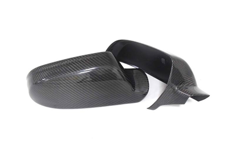 ZAPYVET, for, A3 2010-2013 A5 2010-2016 S5 RS3 RS4 RS5 2011-2016 Ersatz-Rückspiegelverkleidung, Spiegelabdeckungen aus echtem Carbon Autospiegelabdeckungen(Add On Style) von ZAPYVET