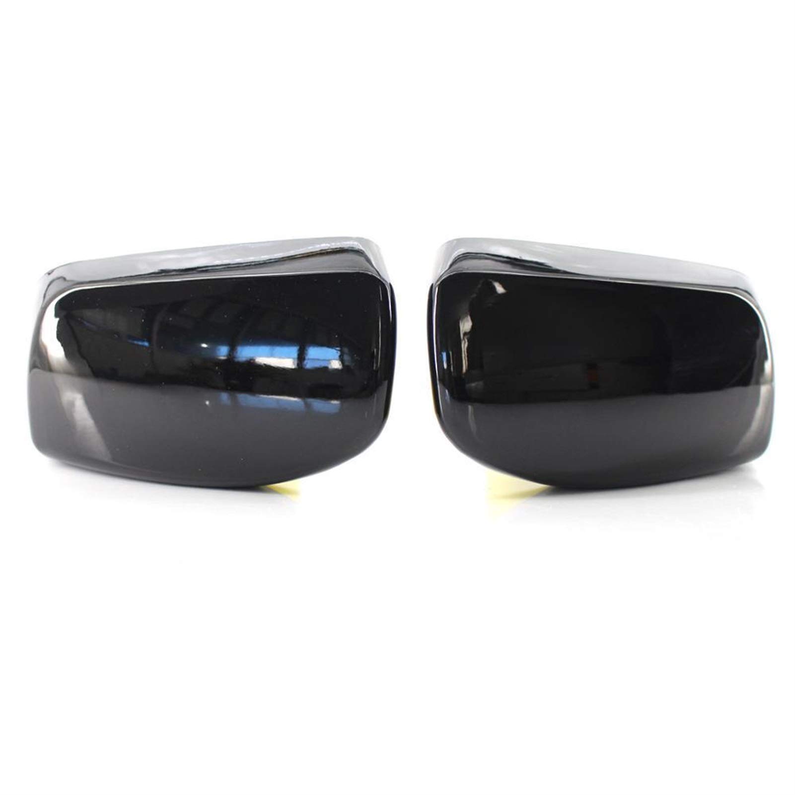 ZAPYVET, for, E60 E61 E63 E64 5er-Serie Modell 2004 2005 2006 2007 2008 Kohlefaser Auto Rückansicht Tür Außenspiegel Seitenspiegel Abdeckkappen Shell Case Autospiegelabdeckungen(Black) von ZAPYVET