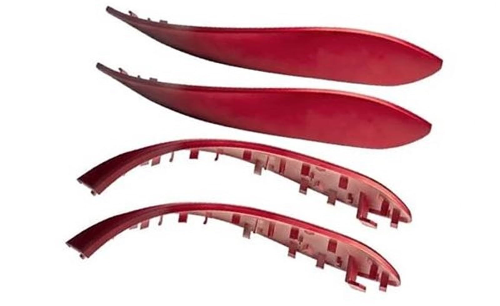 ZAPYVET, for, F30 F32 F80 F31 F33 F34 F35 F36 3 4 3gt Serie 2012 2013 2014-2018 Autotürgriffabdeckungsverkleidung Ersetzen Sie den Außenrahmen Auto-Innentürgriff(Black 4 Pcs Sports Red) von ZAPYVET